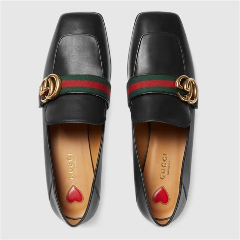 mocasín gucci|gucci moccasins women.